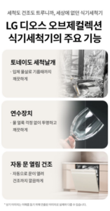 LG전자 디오스 오브제컬렉션 빌트인 식기세척기 12인용 DUE1BGLE 이미지 3